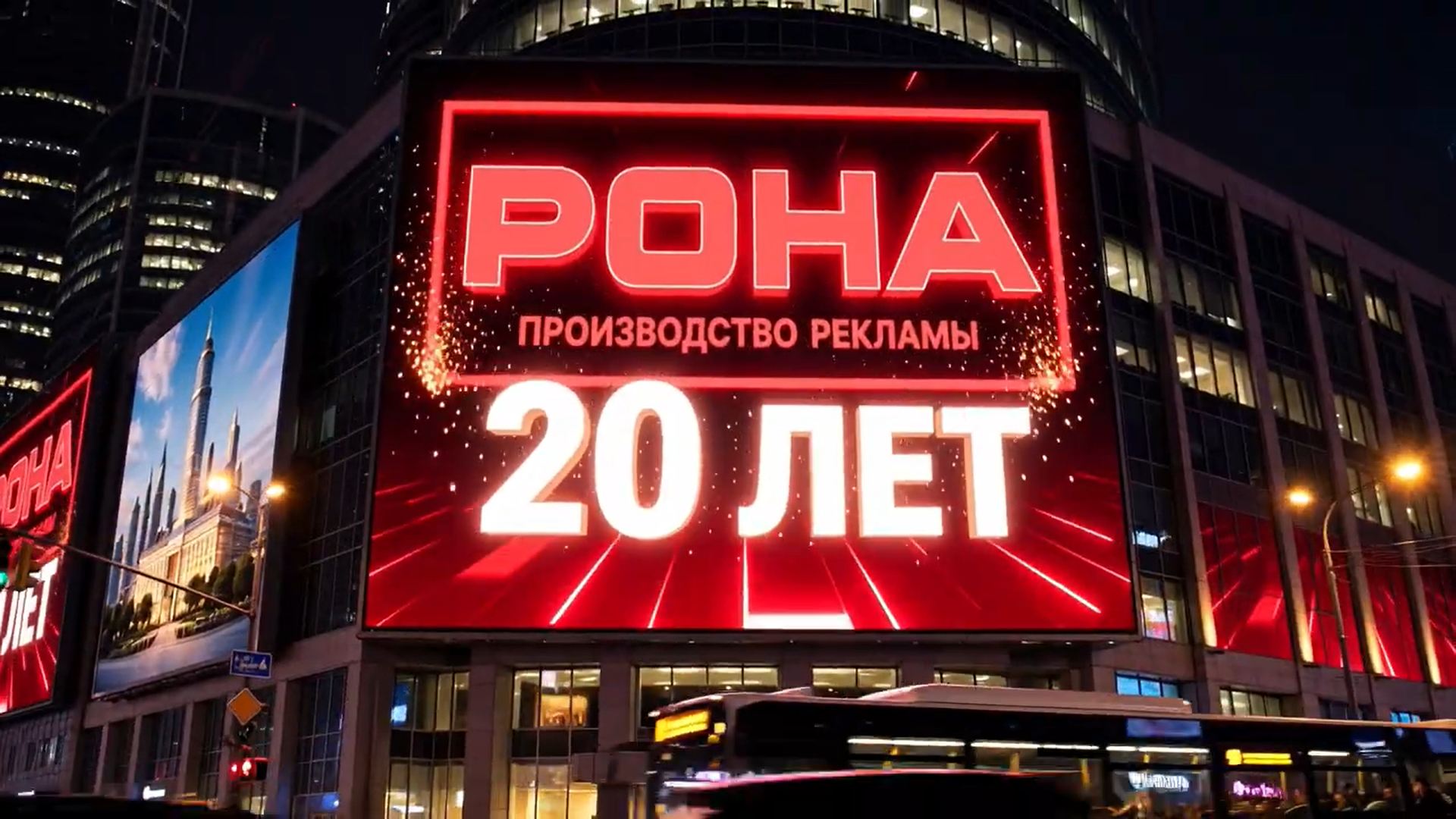 Наружная реклама — экран 1