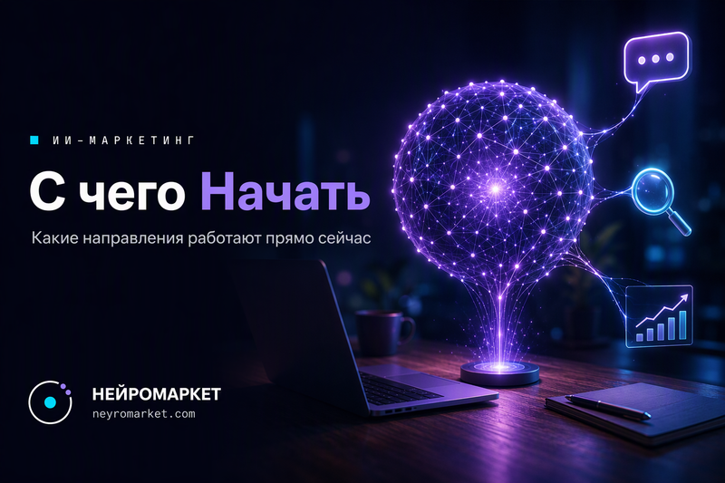 ИИ в маркетинге: с чего начать внедрение бизнесу