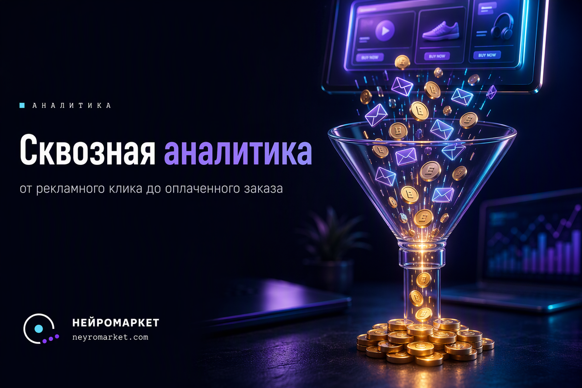 Сквозная аналитика: как связать рекламу с оплаченными заказами