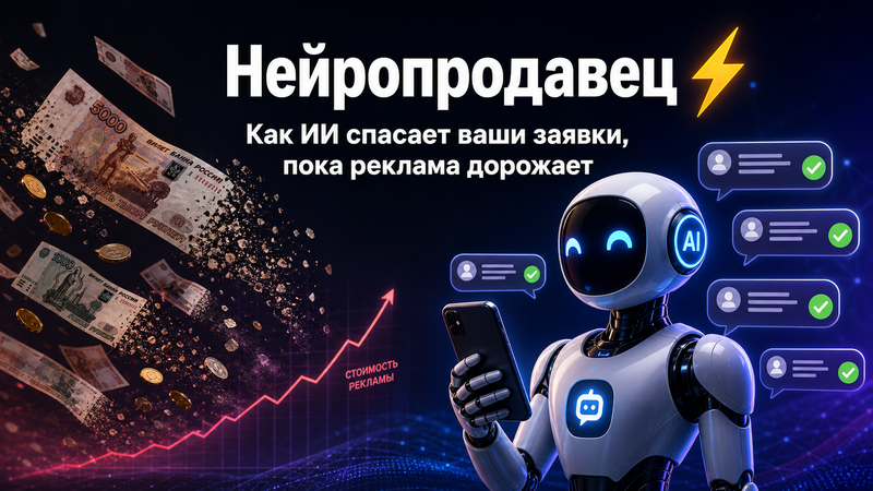 Нейропродавец: как ИИ спасает заявки 24/7